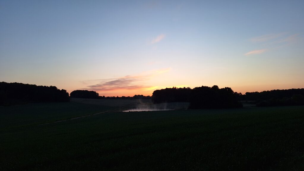 Heute Morgen…